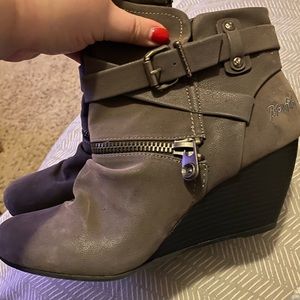Brand new never worn cute booties!